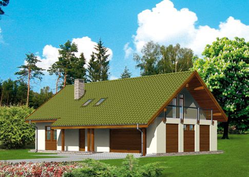 Projekty domów z dachem dwuspadowym